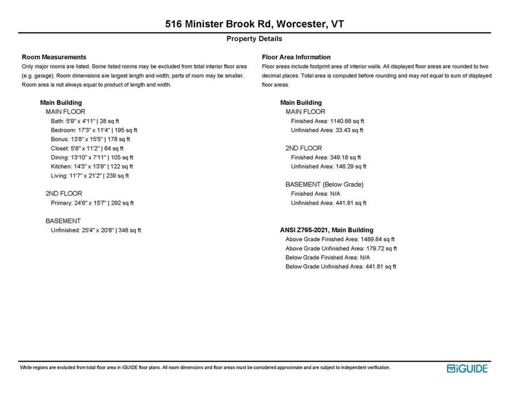 516 Minister Brook Road Worcester VT 05682
