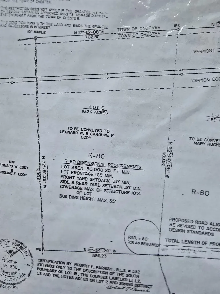 Tbd Farrar Road Chester VT 05143