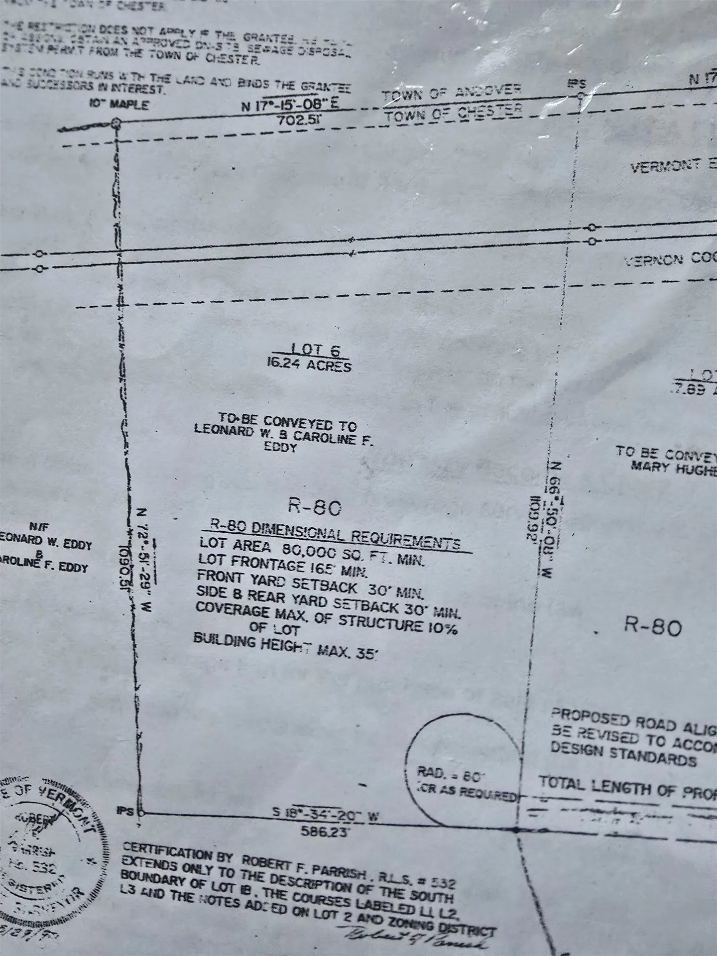 Tbd Farrar Road Chester VT 05143