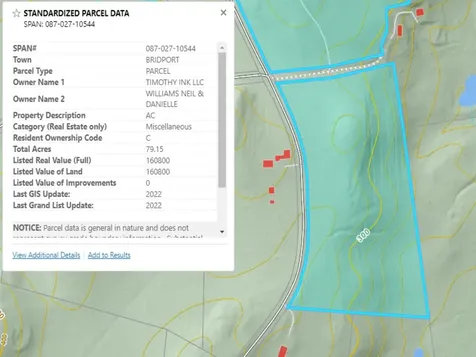 0 Hemenway Road Bridport VT 05753