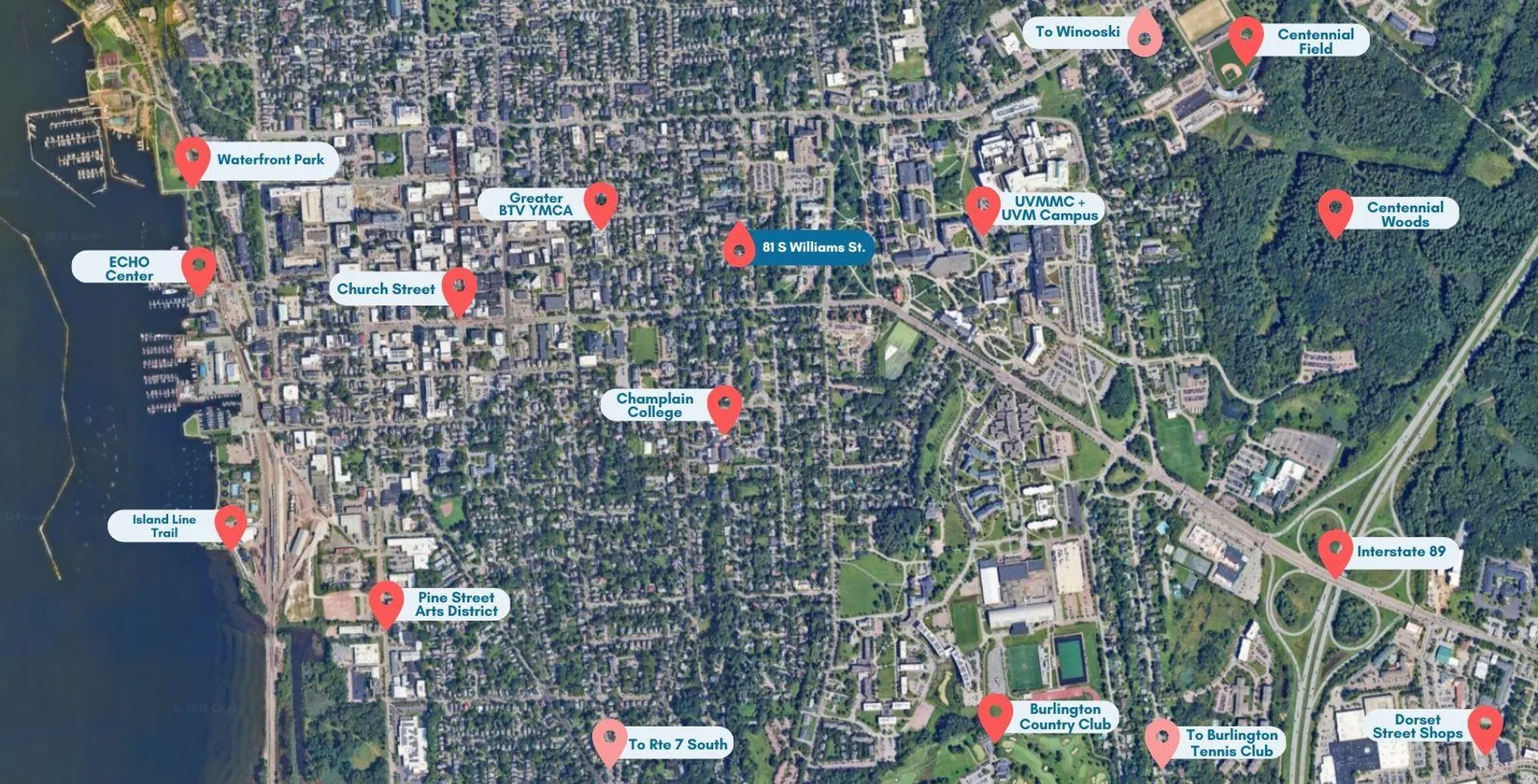 81 South Williams Street Burlington VT 05401