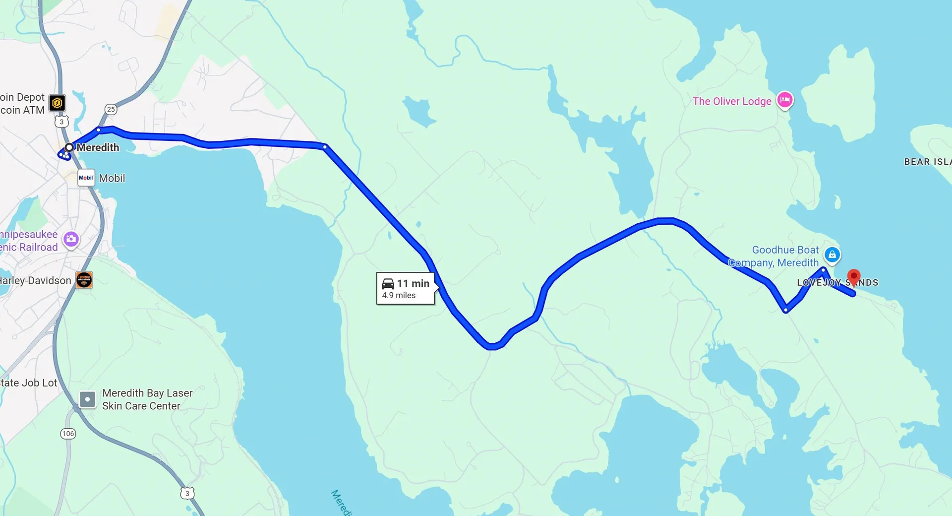 18 Lovejoy Lane Meredith NH 03253