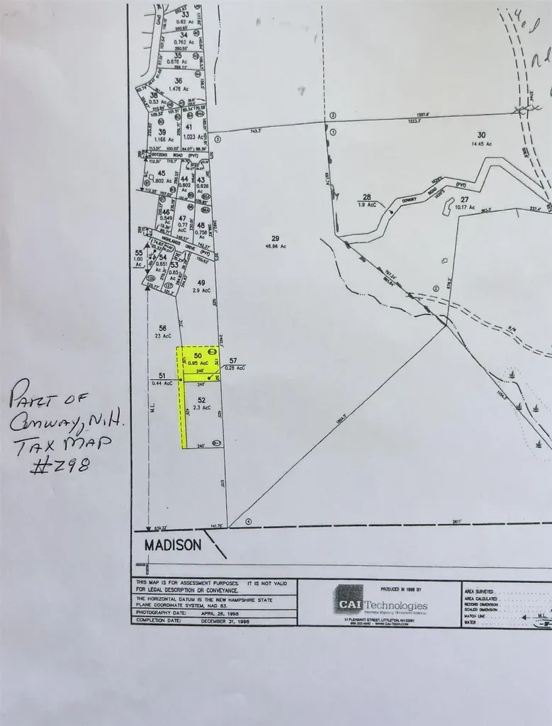 0 Off Highlands Drive Conway NH 03818