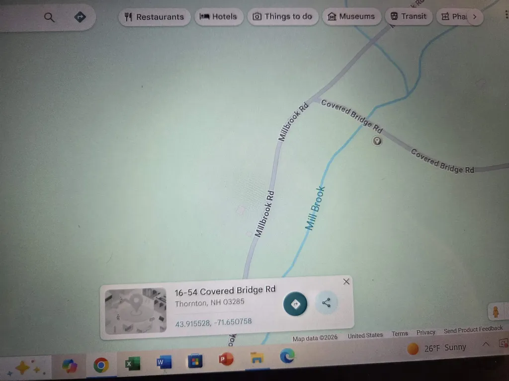 00 Covered Bridge Road Thornton NH 03285