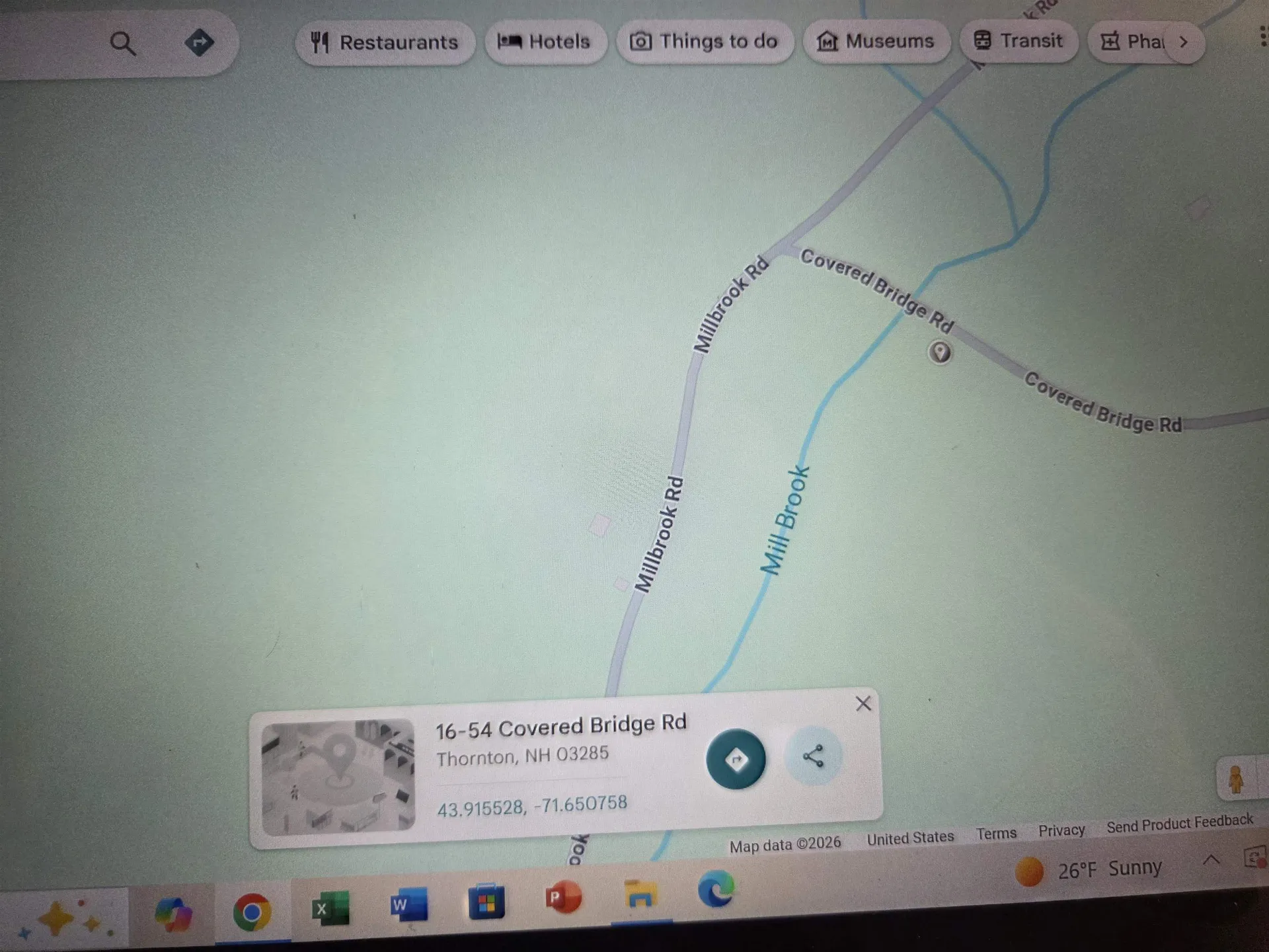 00 Covered Bridge Road Thornton NH 03285