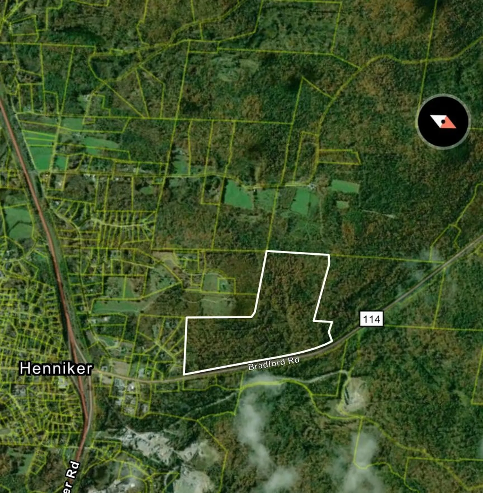 Taxmap 5b Lot97 Nh Route 114 Henniker NH 03242