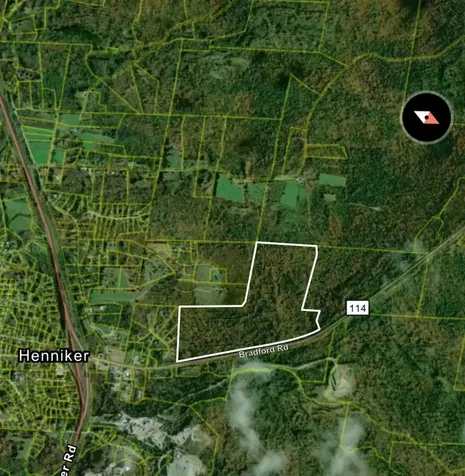 Taxmap 5b Lot97 Nh Route 114 Henniker NH 03242