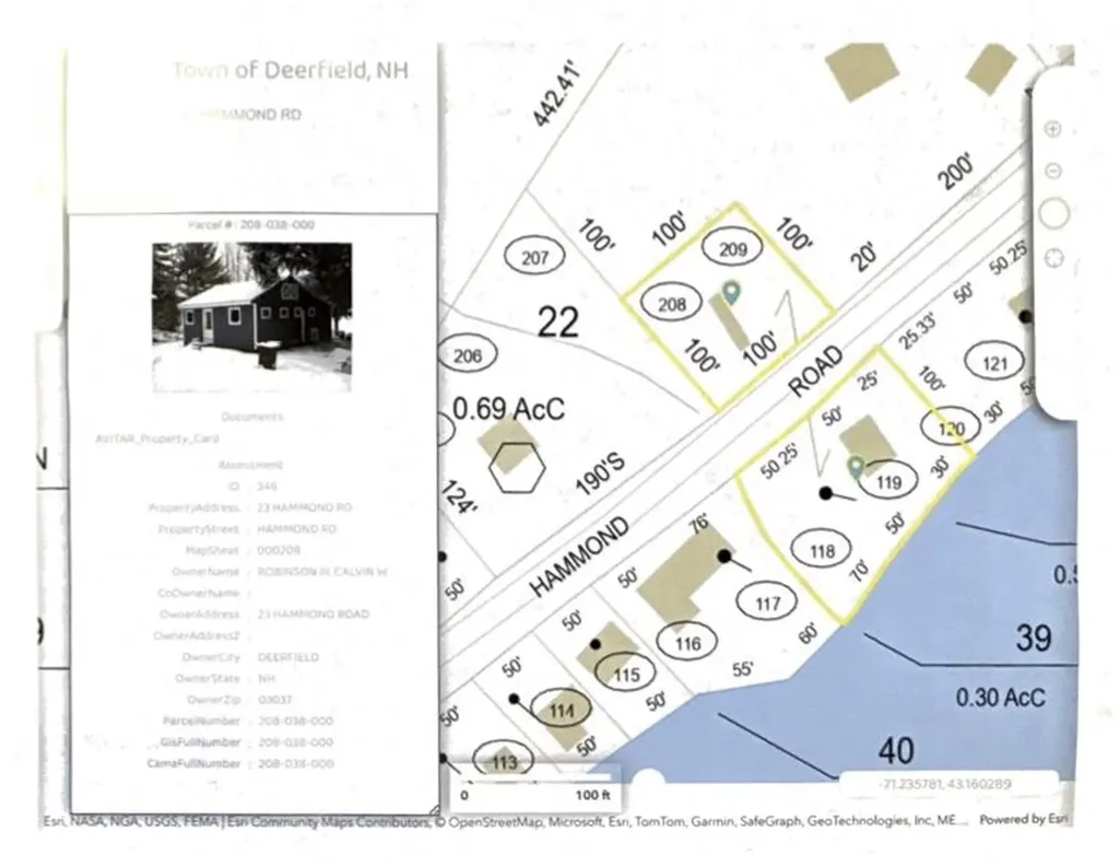 23 Hammond Road Deerfield NH 03037
