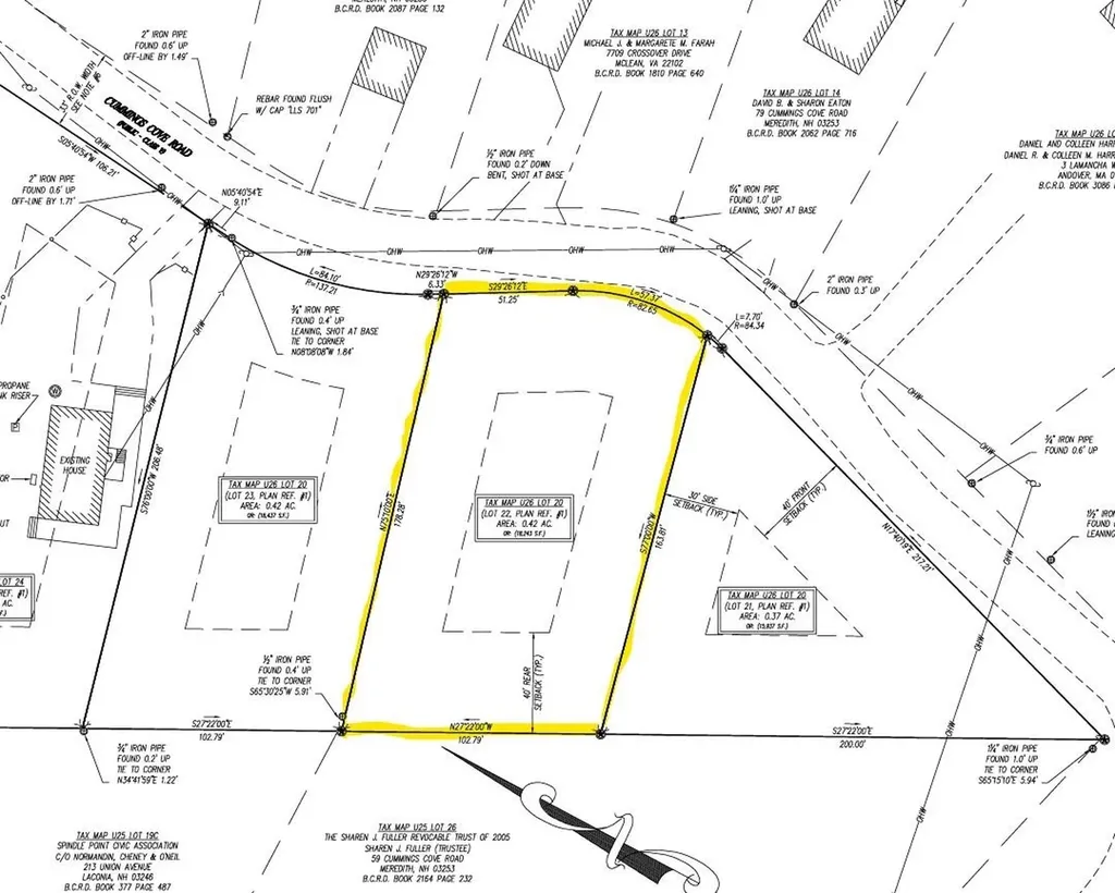 Lot 22 Cummings Cove Road Meredith NH 03253
