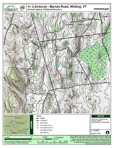 0 Barnes Road Whiting VT 05778