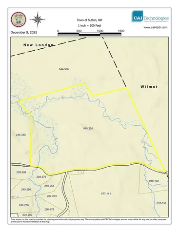 Lot 226 French Road Sutton NH 03260