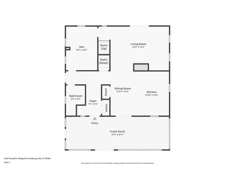 2334 Pumpkin Village Road Fairfield VT 05455