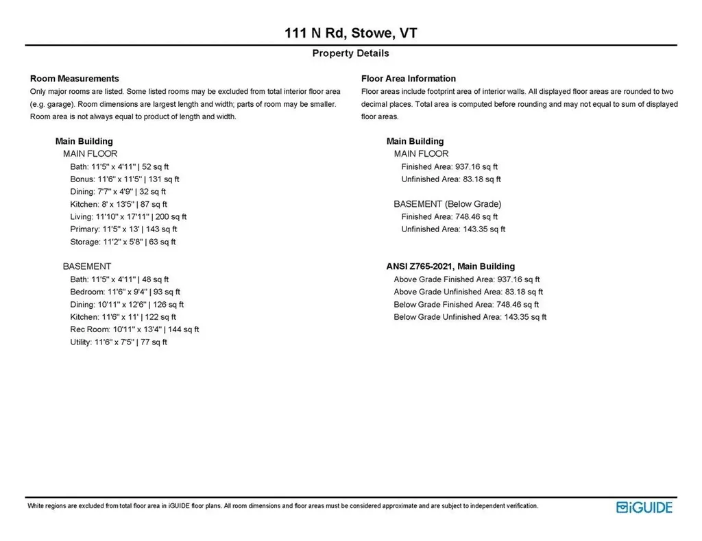 111 North Road Stowe VT 05672