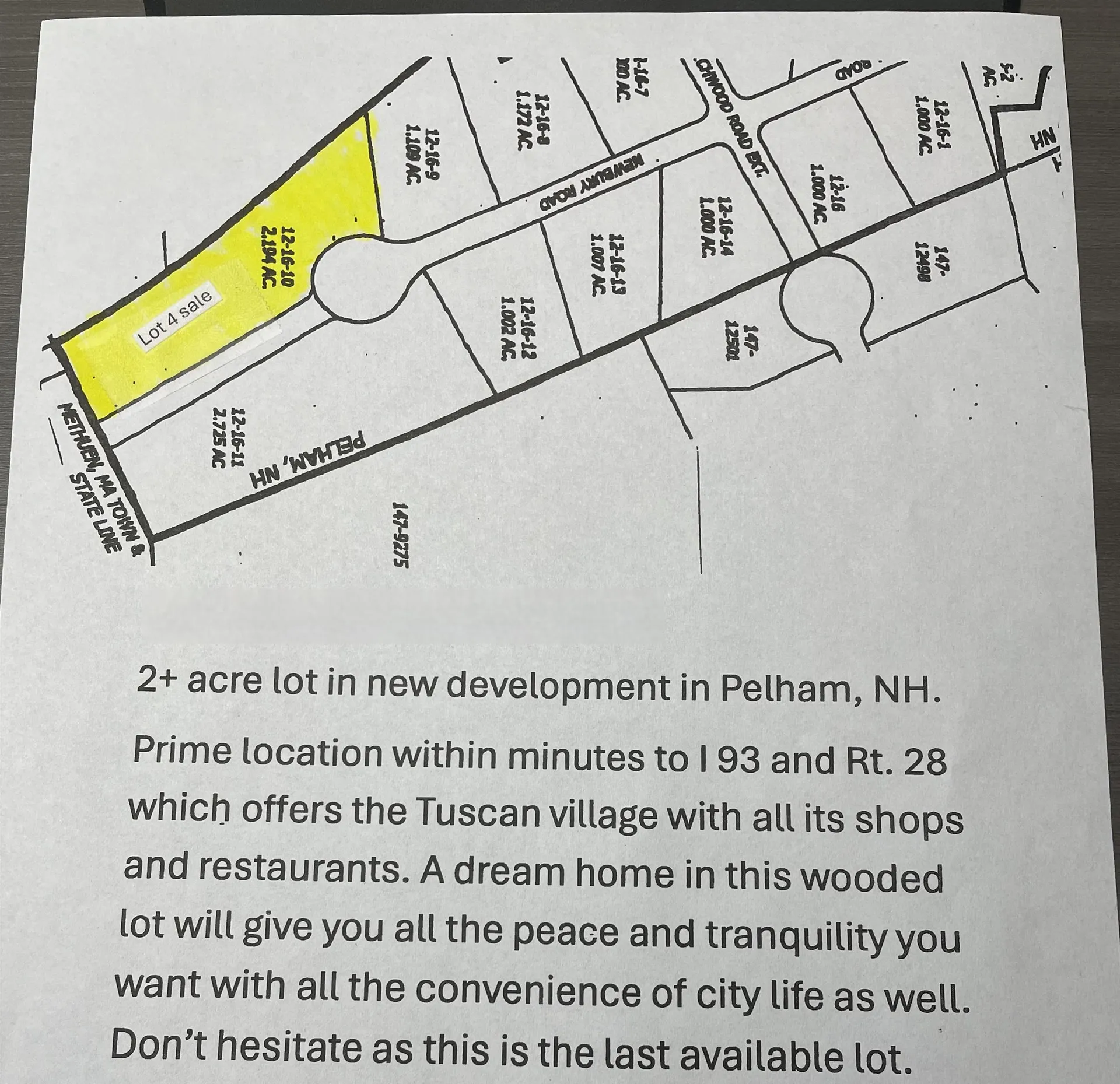 25 Newbury Road Pelham NH 03076