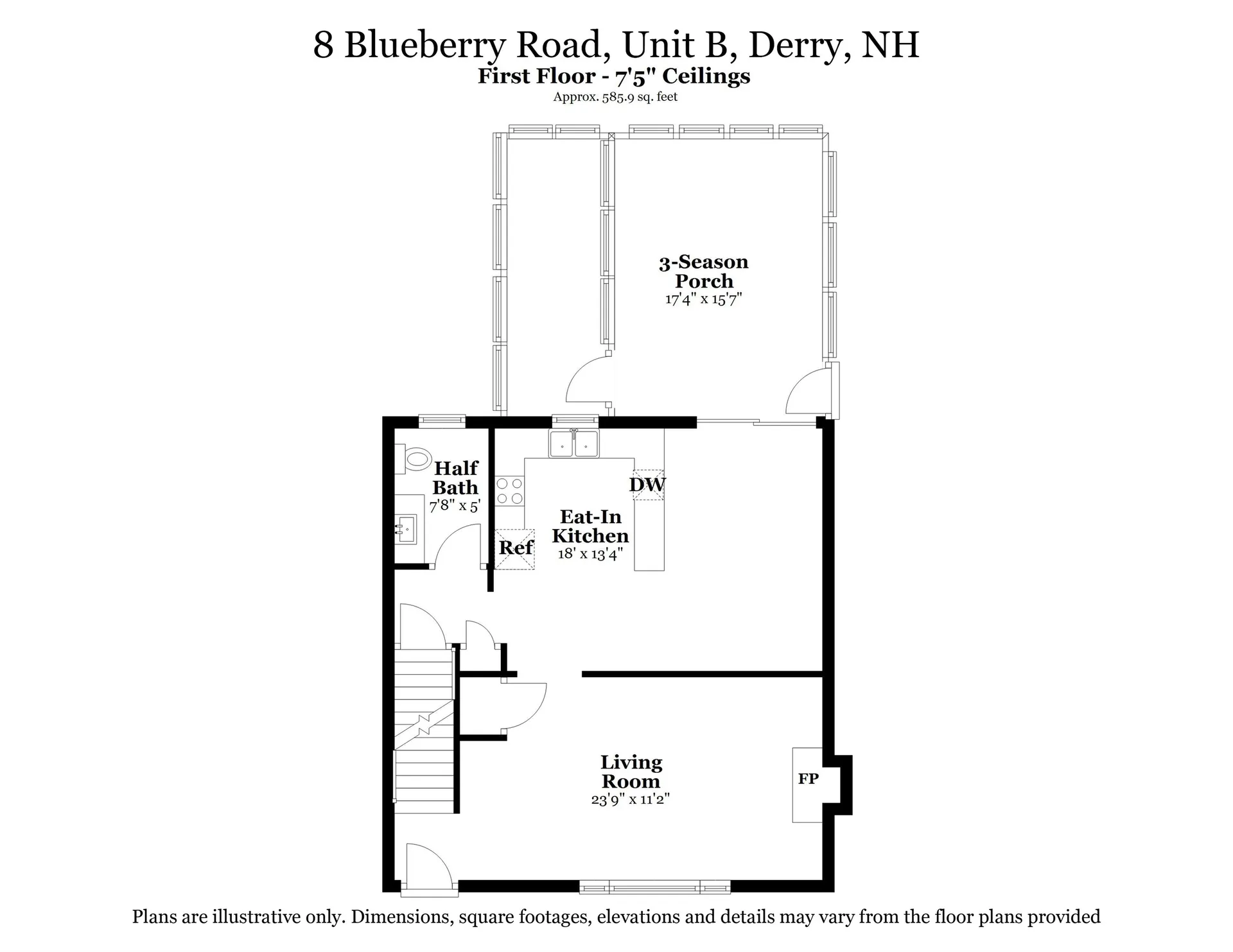 8 Blueberry Road Derry NH 03038