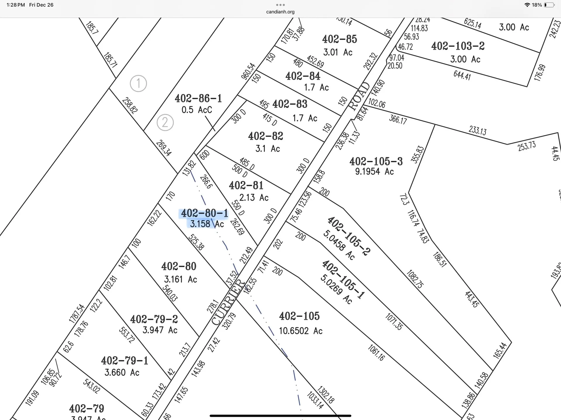 Lot 80-1 Currier Road Candia NH 03034