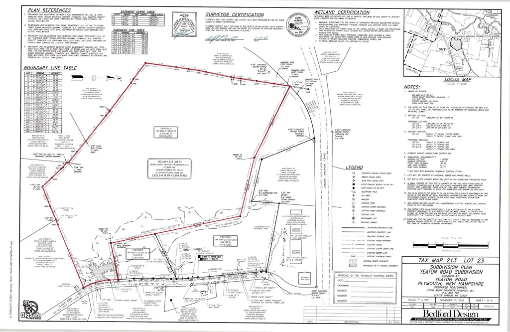 213-023-3 Yeaton Road Plymouth NH 03264