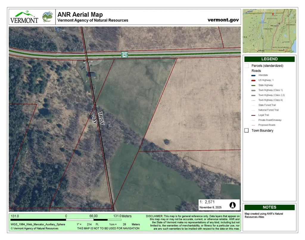 00 Vt Route 242 Troy VT 05859