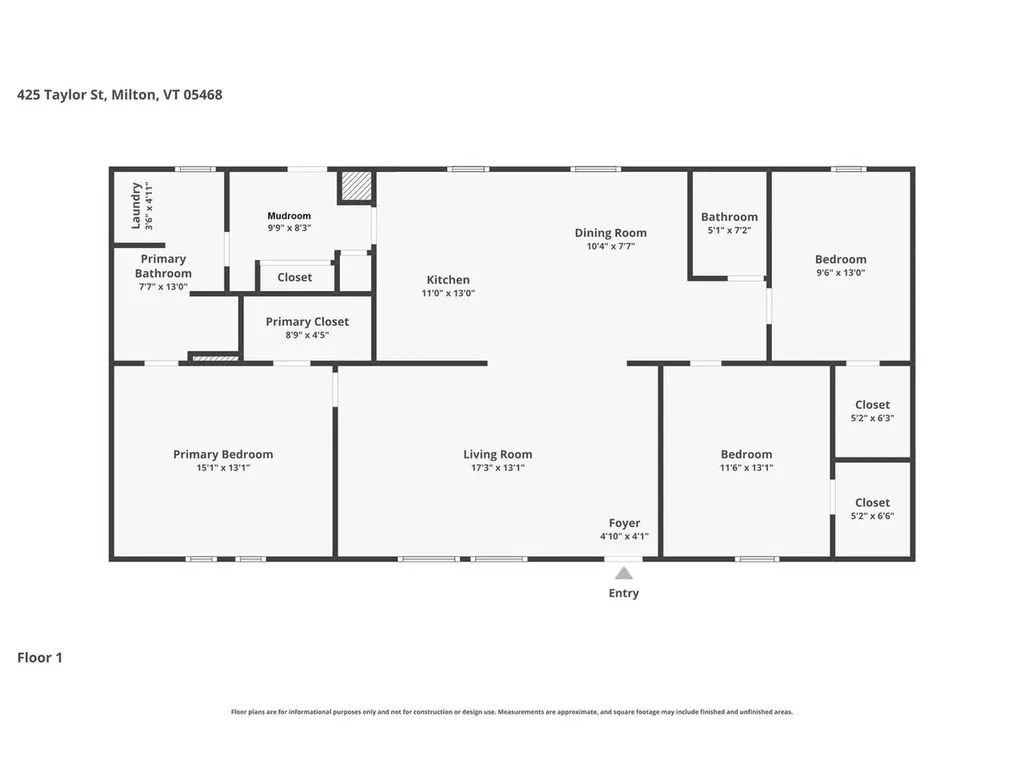 425 Taylor Street Milton VT 05468