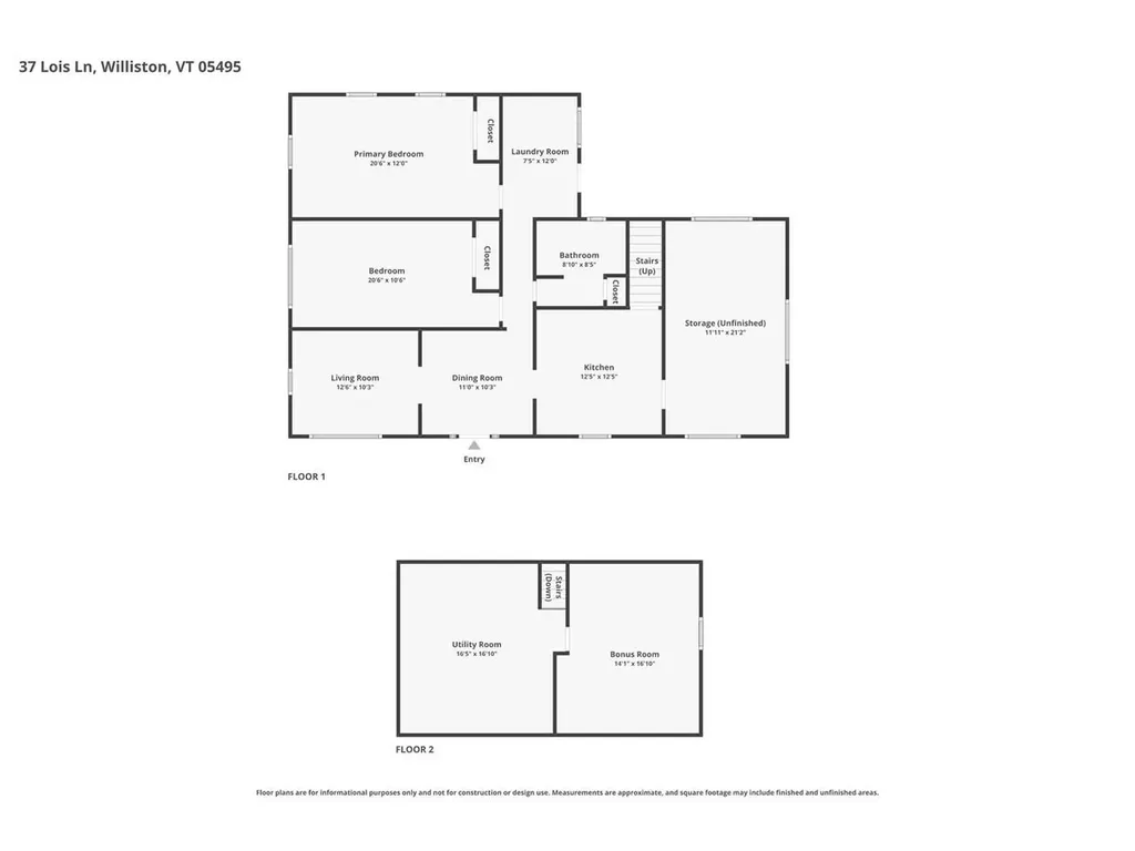 37 Lois Lane Williston VT 05495