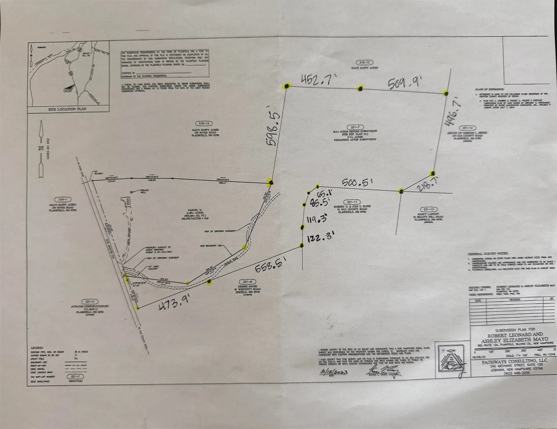 00 Route 12a Plainfield NH 03781