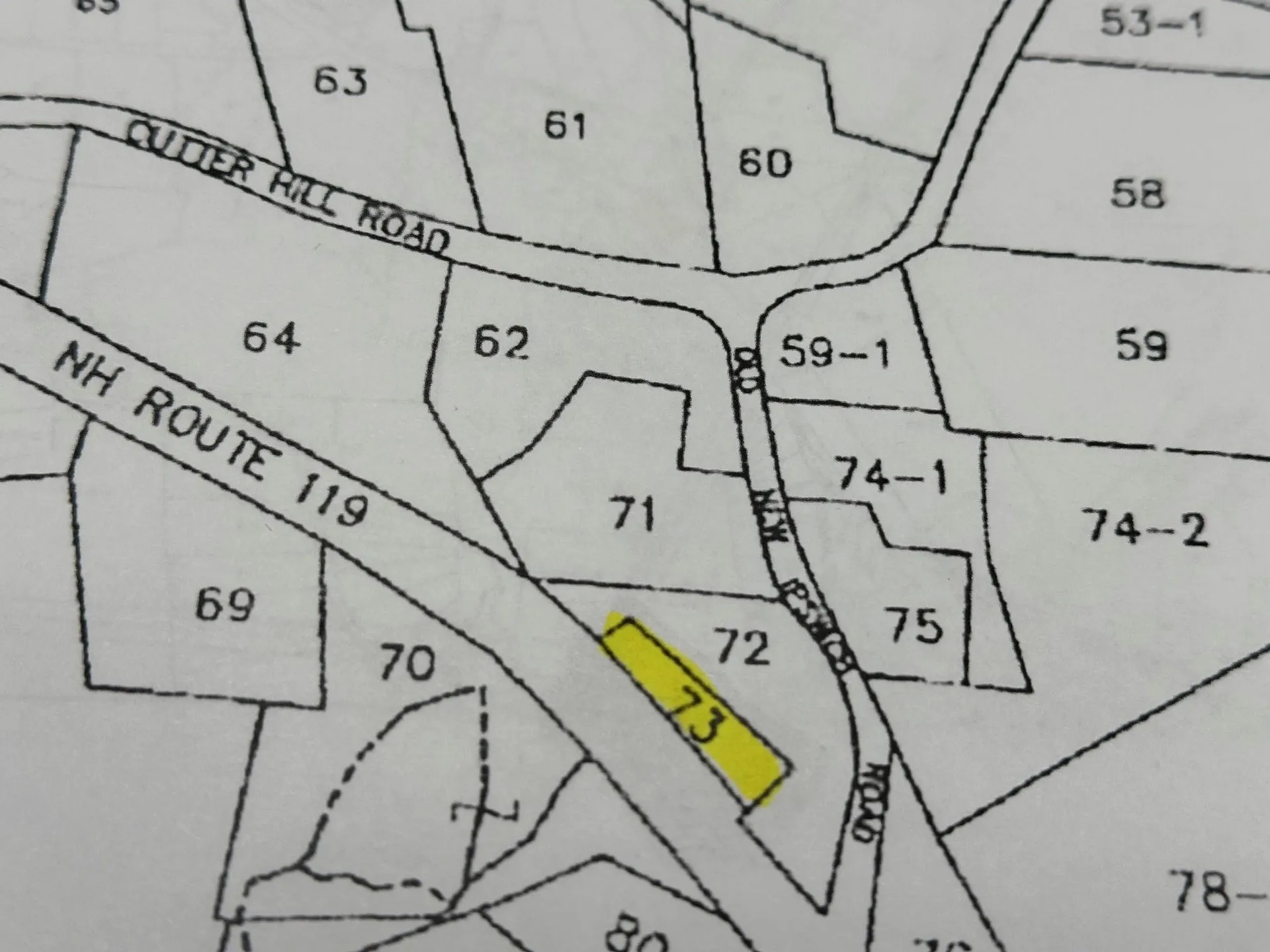 New Hampshire Route 119 Rindge NH 03461