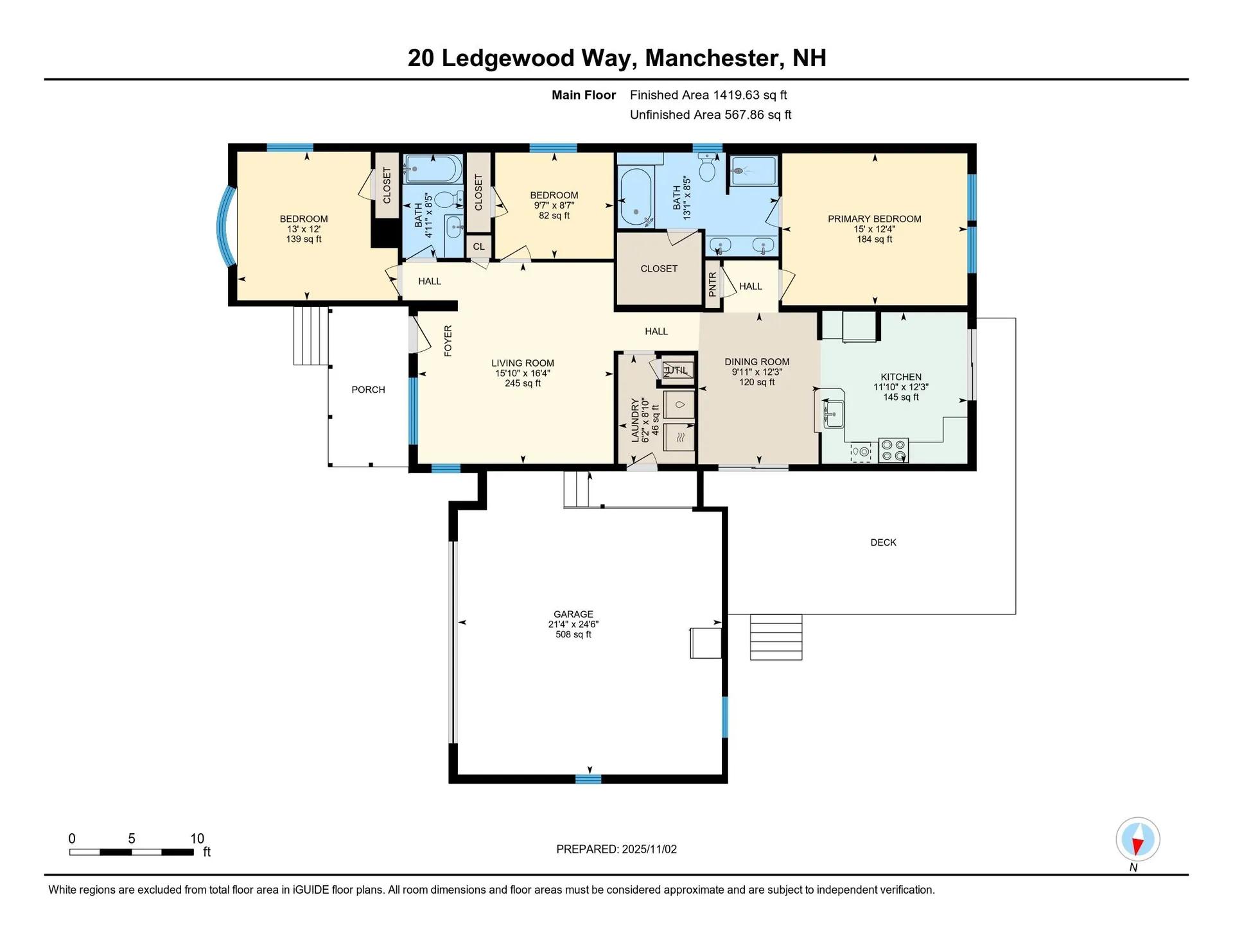 20 Ledgewood Way Manchester NH 03104