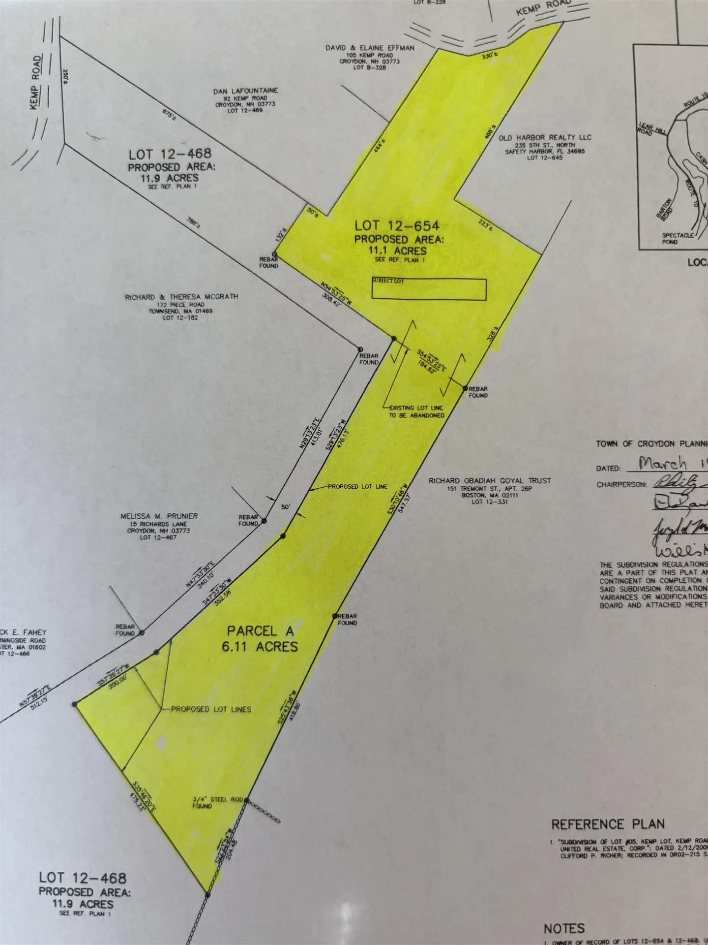 106 Kemp Road Croydon NH 03773