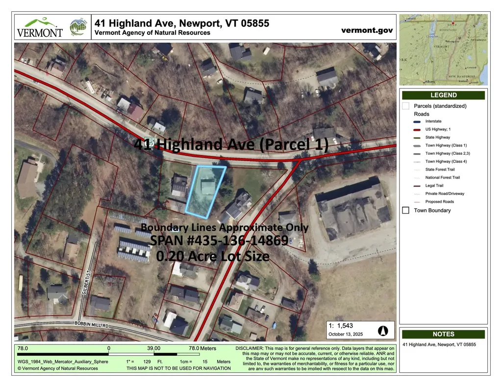 41 Highland Avenue Newport City VT 05855