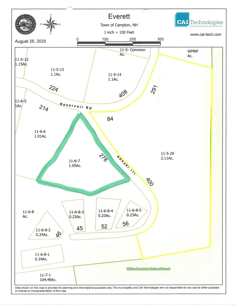 Abnaki Trail Campton NH 03223