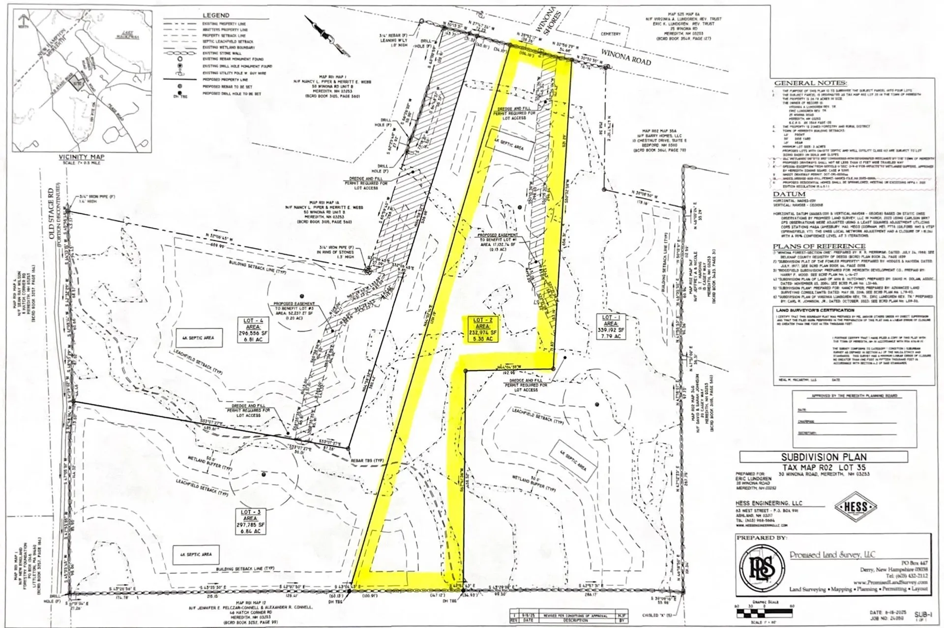 Lot 2 Winona Road Meredith NH 03253