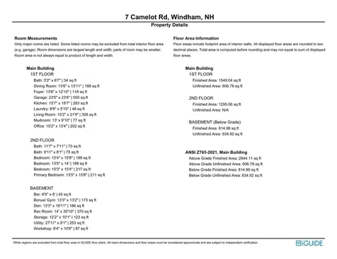7 Camelot Road Windham NH 03087