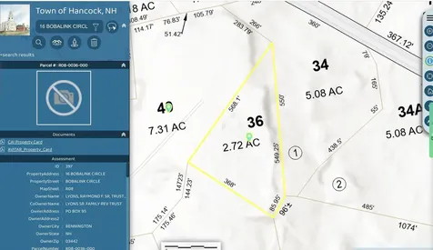 16 Bobalink Circle Hancock NH 03449