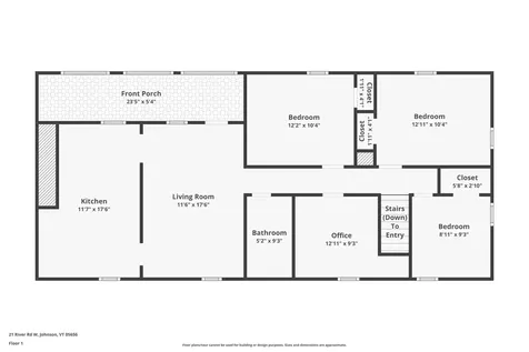 21 River Road W Johnson VT 05656