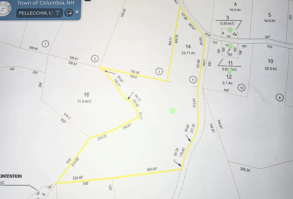 Washburn Road Columbia NH 03576