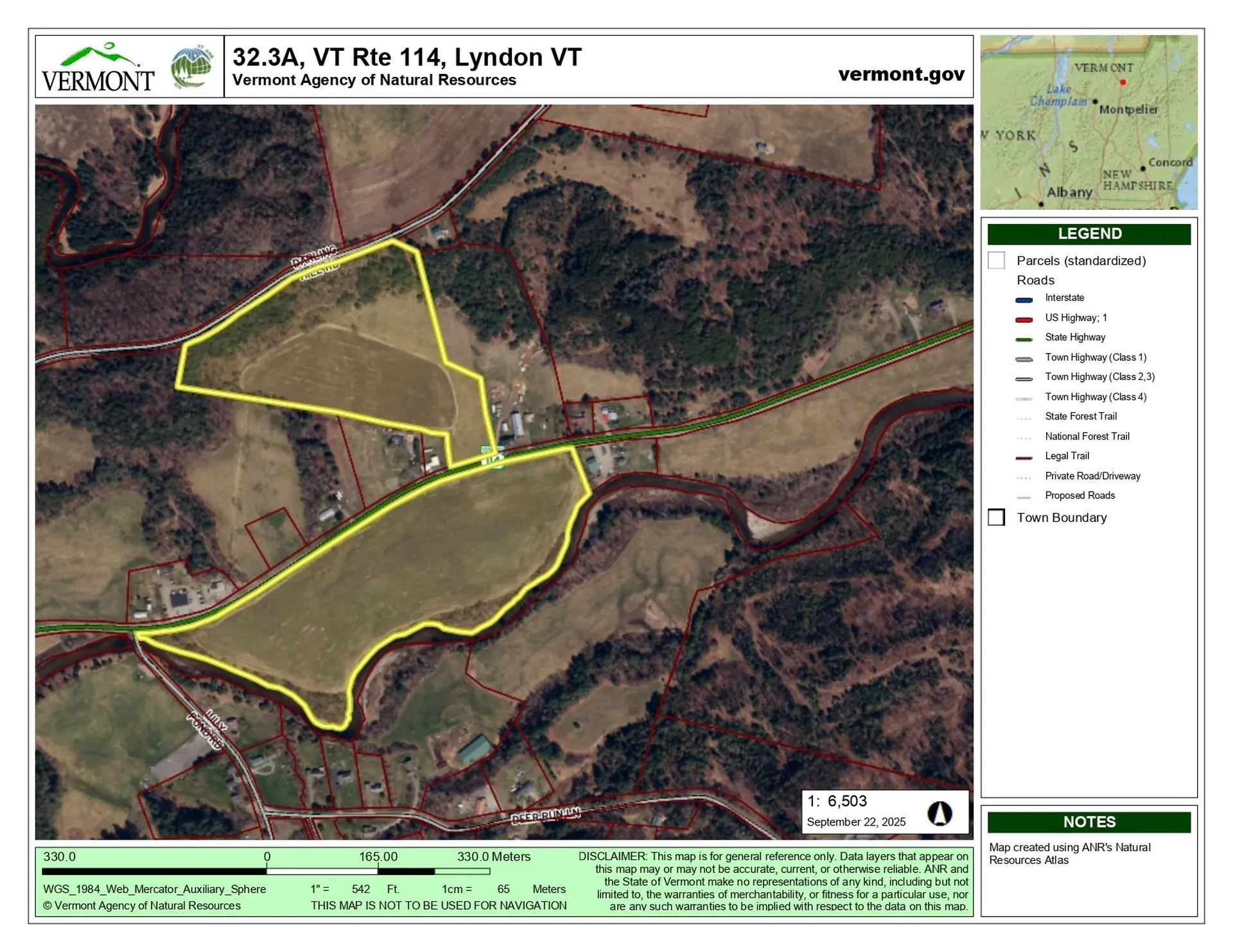 00 Vt Route 114 Lyndon VT 05851