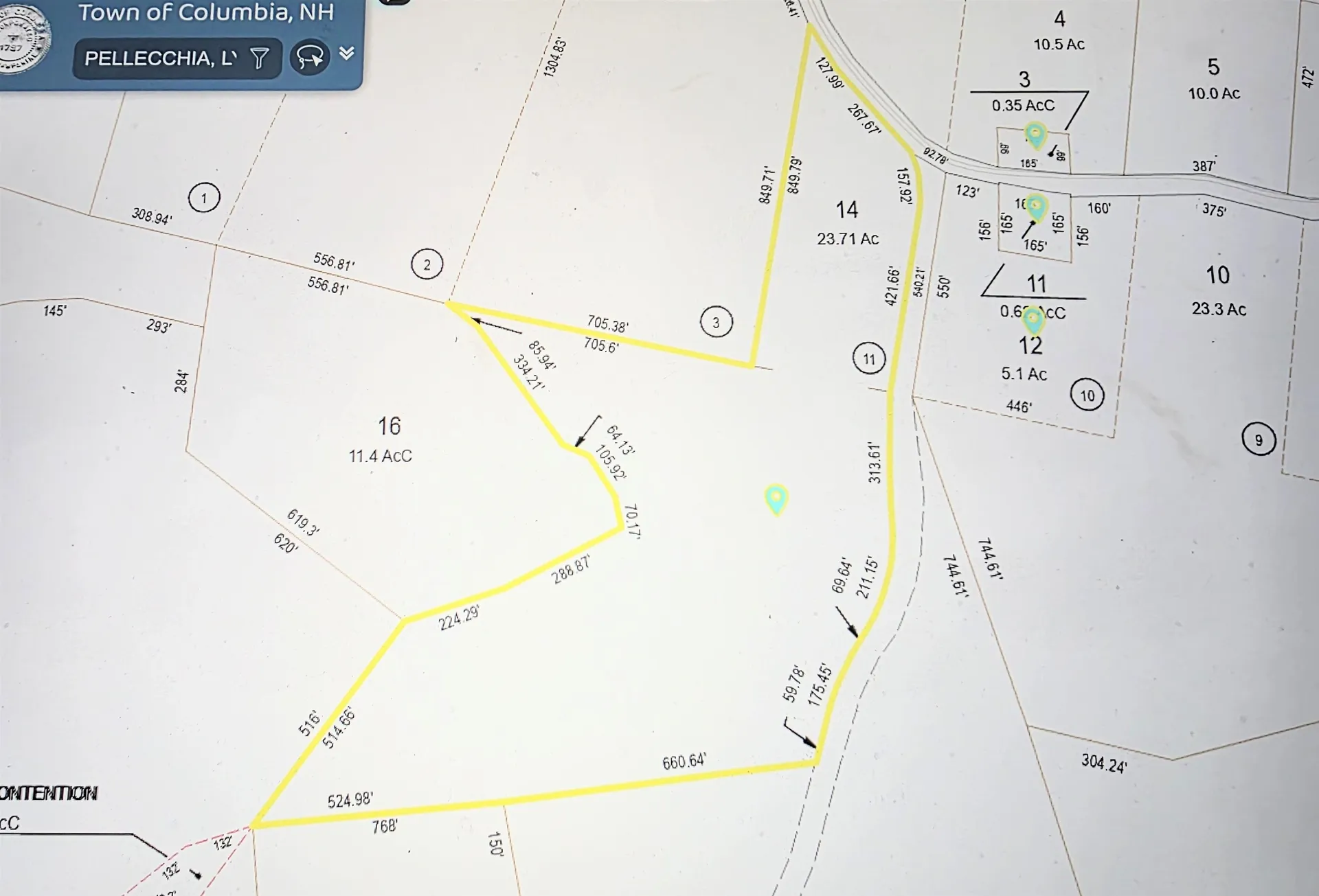 Off Washburn Road Columbia NH 03590