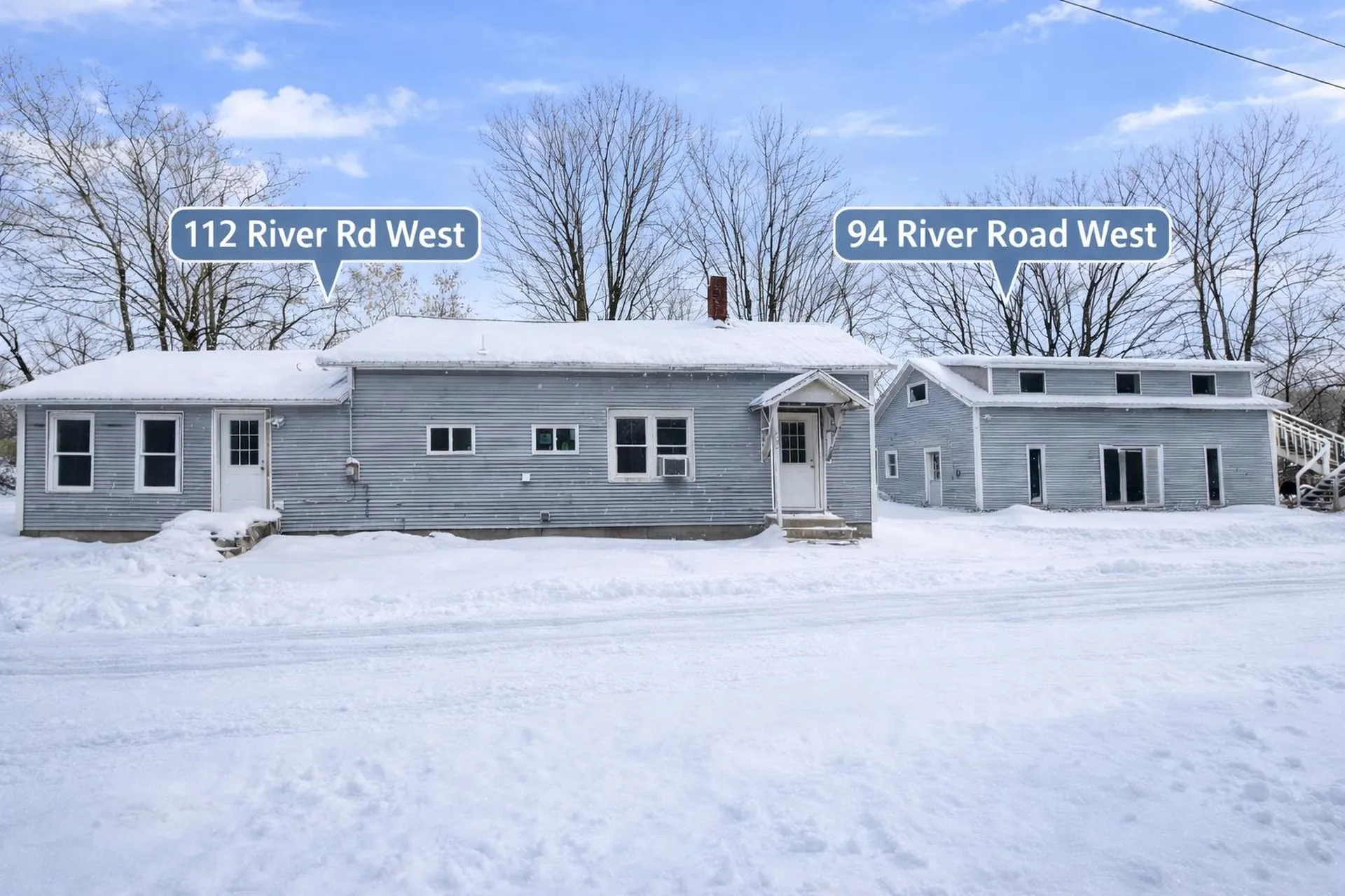 94 & 112 West River Road Johnson VT 05656