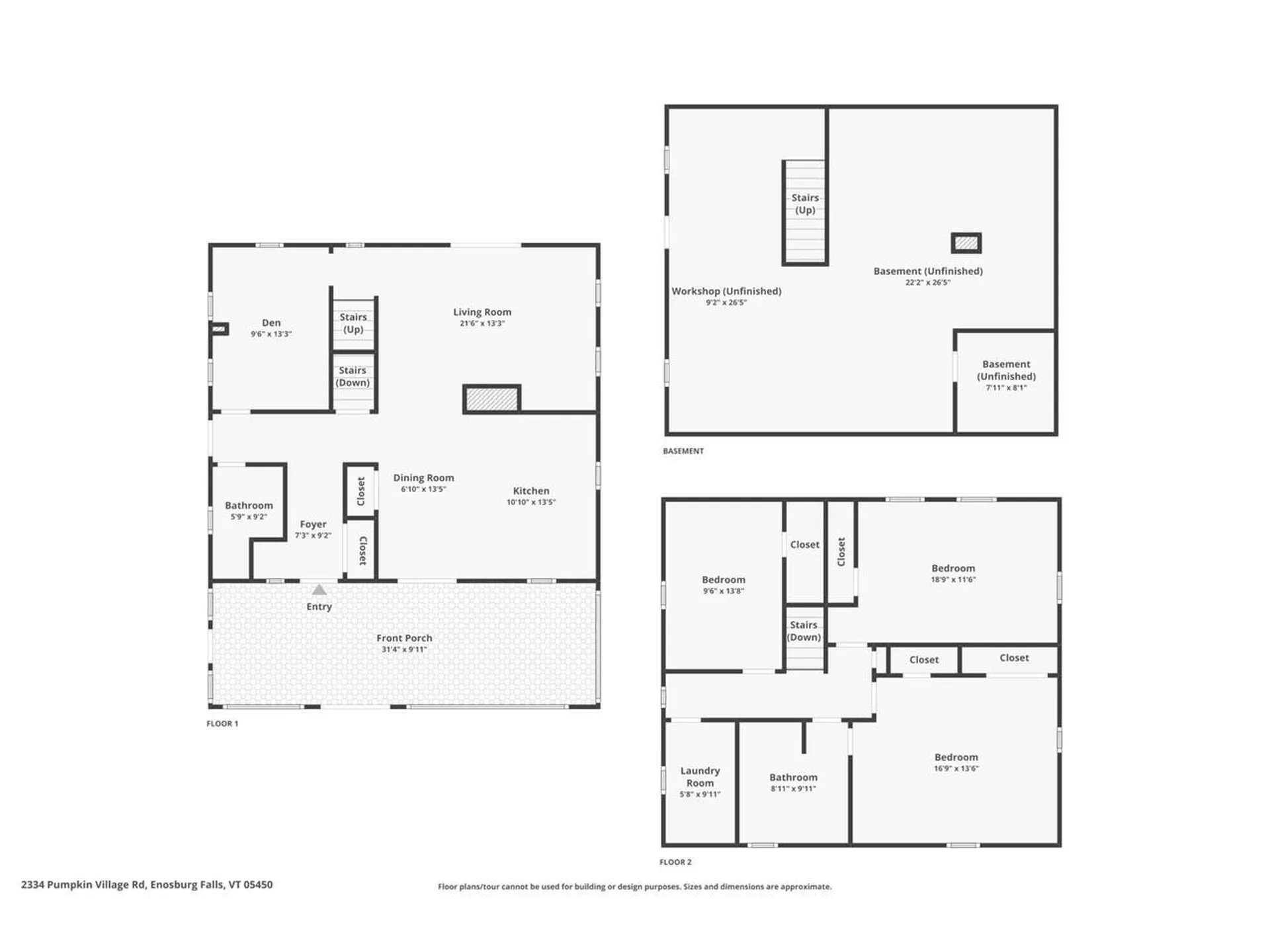 2334 Pumpkin Village Road Fairfield VT 05455