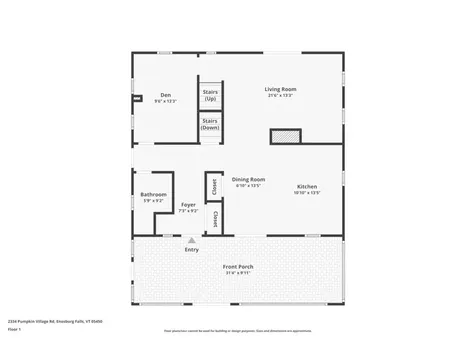 2334 Pumpkin Village Road Fairfield VT 05455