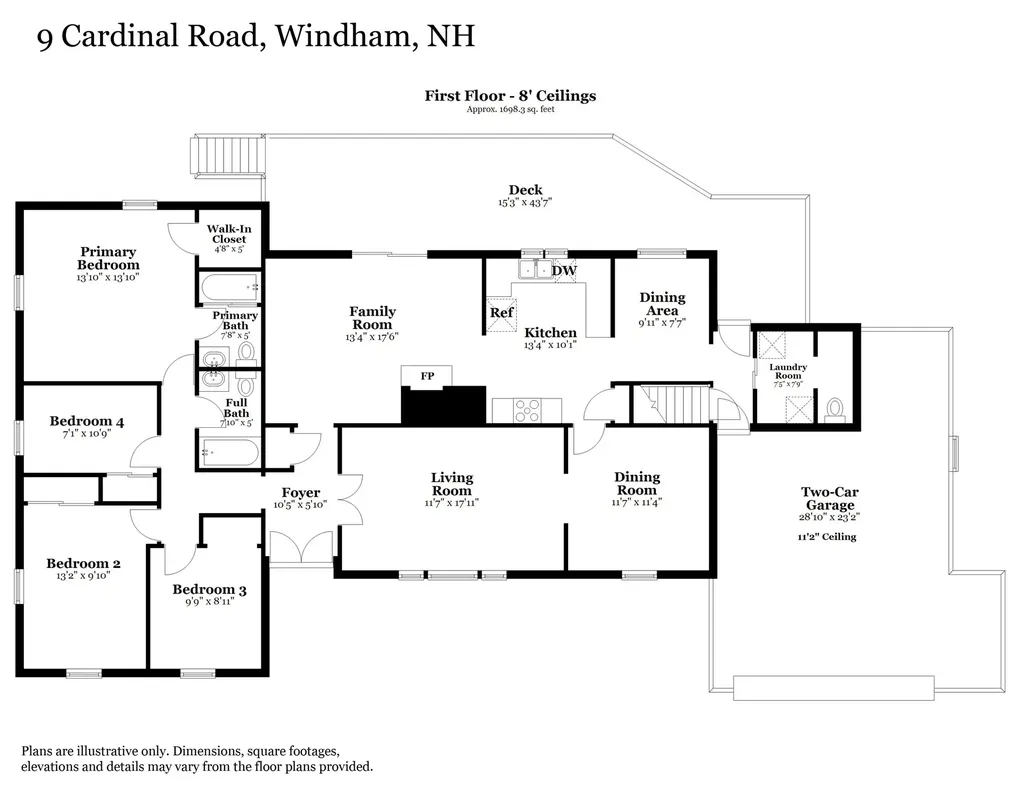 9 Cardinal Road Windham NH 03087