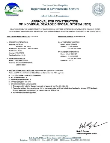 Nute Road Madbury NH 03023