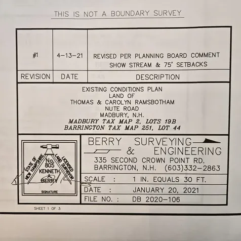 Nute Road Madbury NH 03023