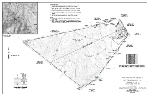 M:027 L:002-001 Sheridan Road Moultonborough NH 03254