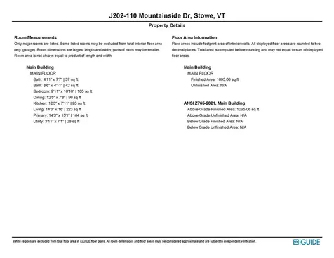 110 Mountainside Drive Stowe VT 05672