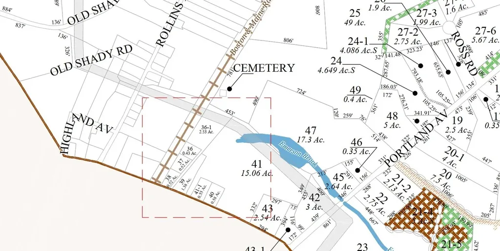 Map 3 Lot 36 Oak Street Rollinsford NH 03869