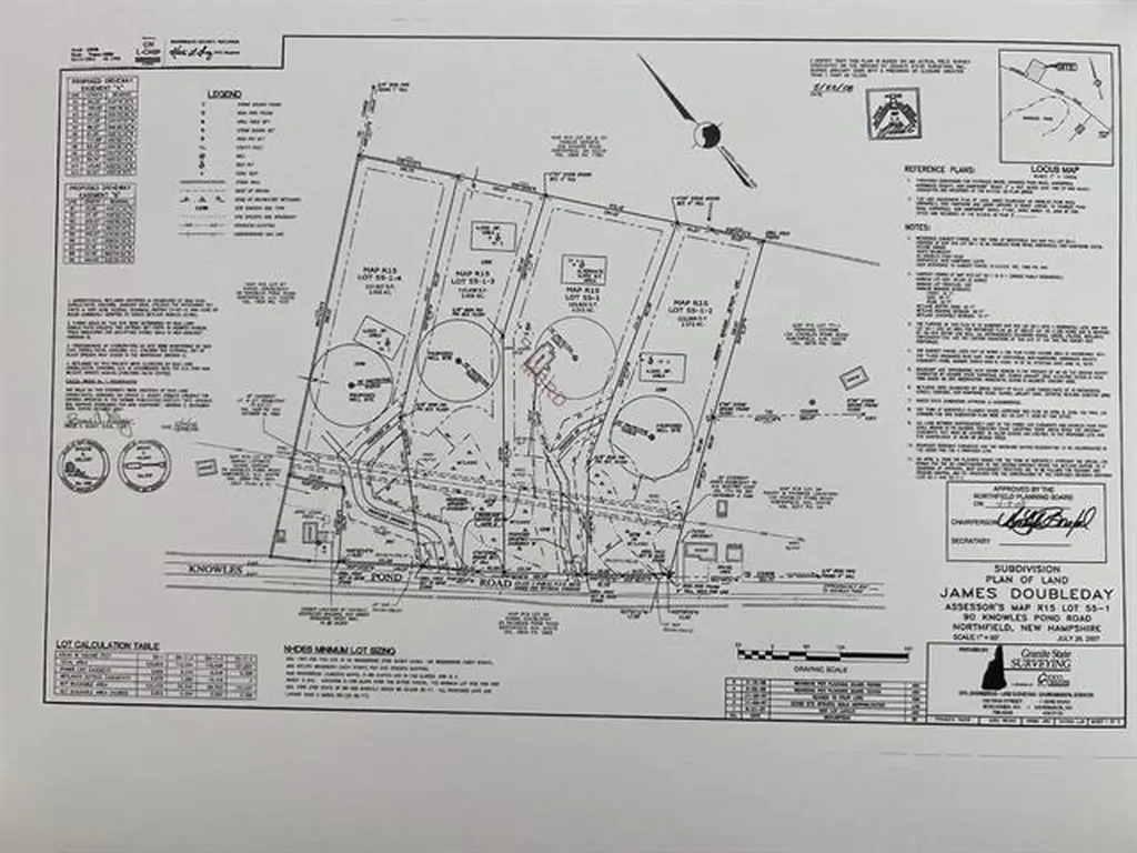 Knowles Pond Road Northfield NH 03276