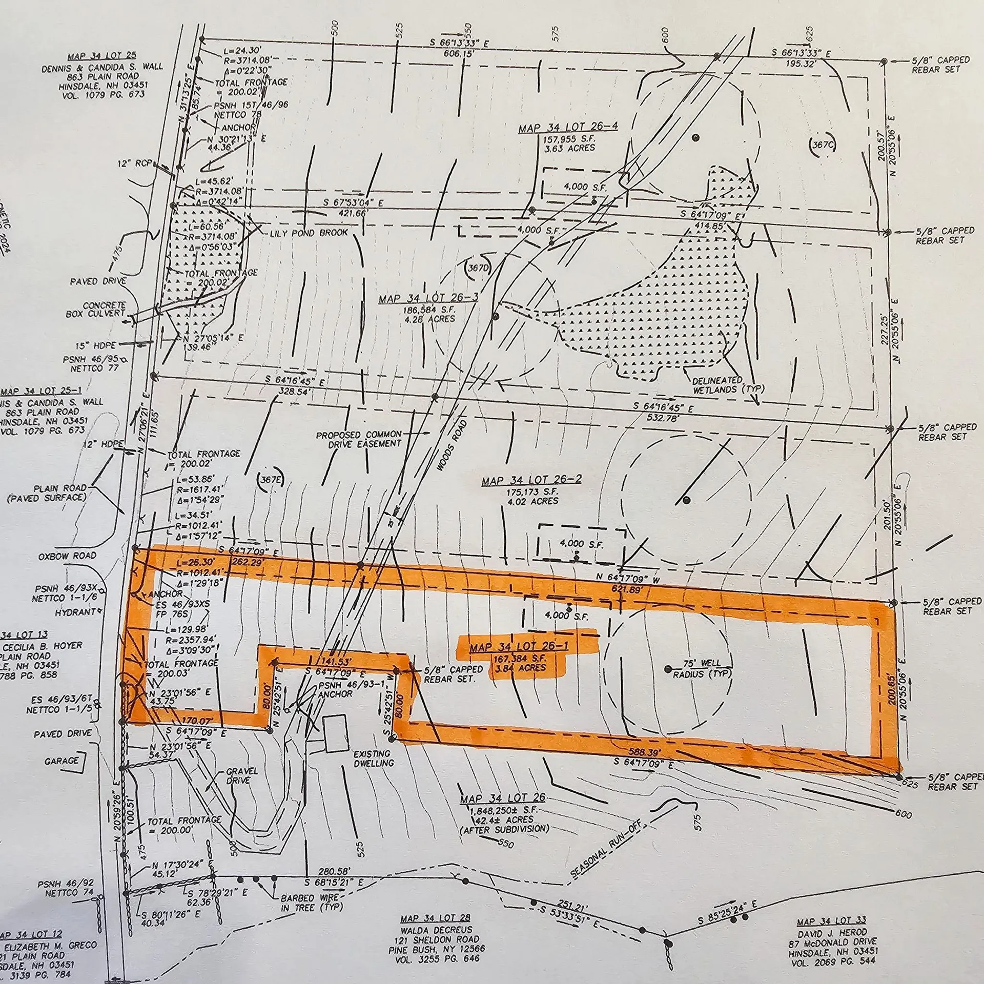 Lot 26-1 Plain Road Hinsdale NH 03451
