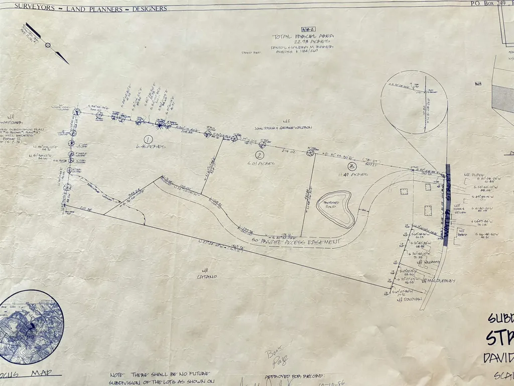 Map 3 Lot 18-2b And 18-2c Water Street Strafford NH 03884
