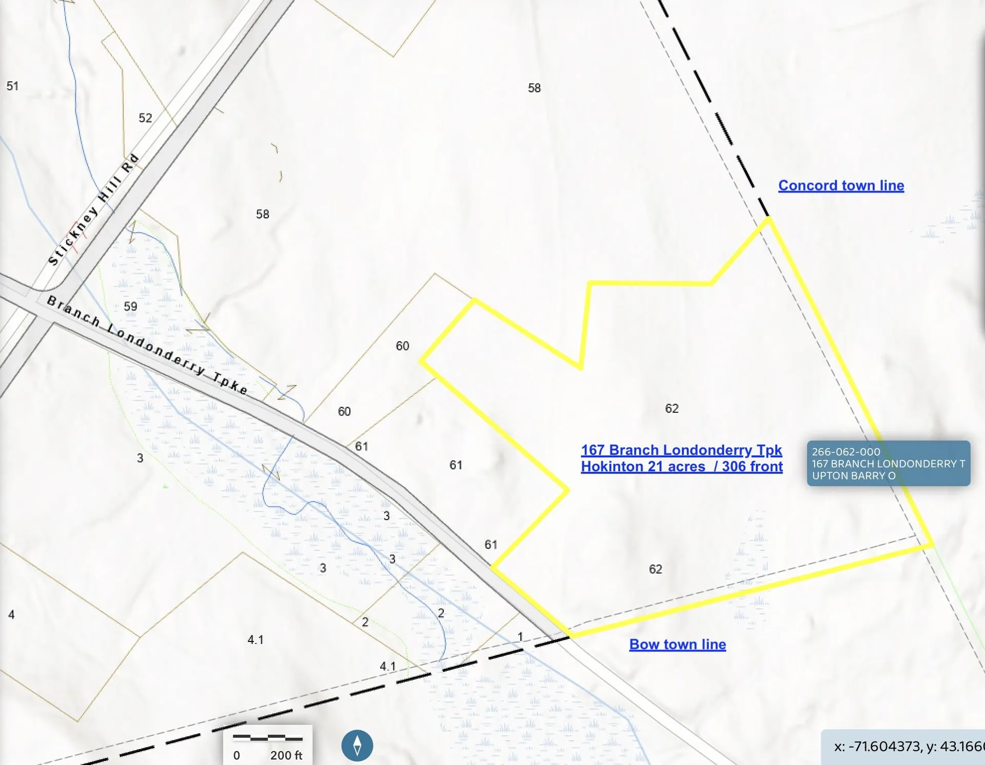 167 Branch Londonderry Turnpike Hopkinton NH 03229